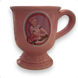 I Love Lucy Chcolate Factory “Job Switching” episode Pink Ceramic Mug